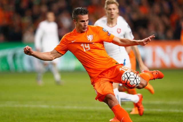 Robin Van Persie has been linked with a move to Rangers. Picture: Getty