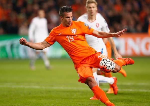 Robin Van Persie has been linked with a move to Rangers. Picture: Getty