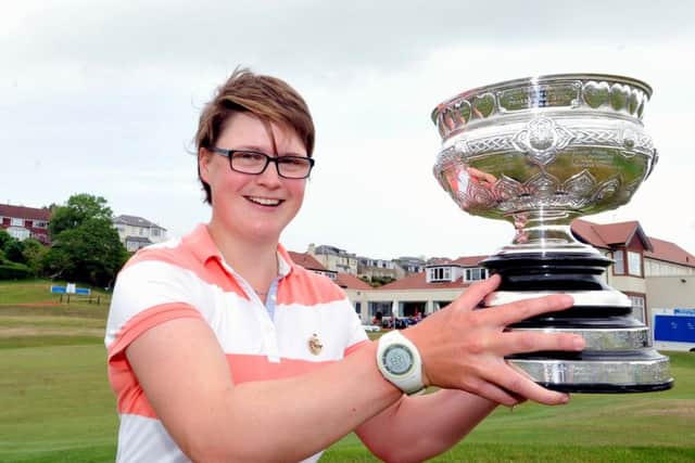 Ailsa Summers won the Scottish Women's Championship at West Kilbride in June