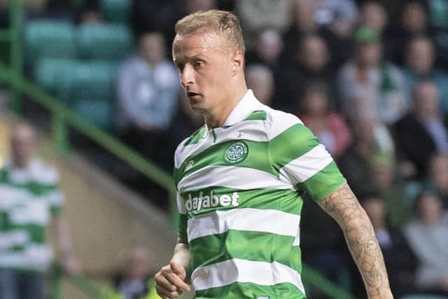 Leigh Griffiths netted Celtic's equaliser during the Champions League qualifier. Picture: Getty