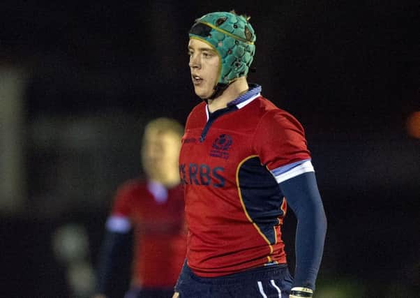 Lock Lewis Carmichael is one of nine academy players who have moved into the pro ranks. Picture: SNS