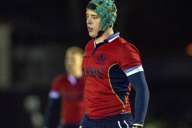 Lock Lewis Carmichael is one of nine academy players who have moved into the pro ranks. Picture: SNS