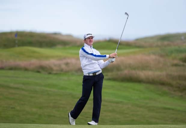 Top seed Connor Syme is through the quarter-finals at Royal Aberdeen, where he meets Craig Howie. Picture: Kenny Smith