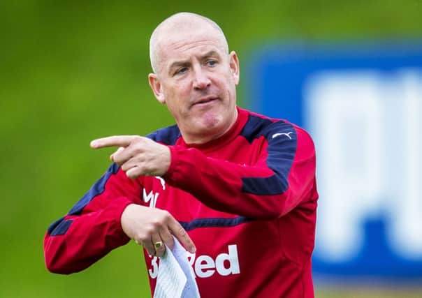 Rangers manager Mark Warburton still wants a striker and a central defender, most likely on loan. Picture: Bill Murray/SNS