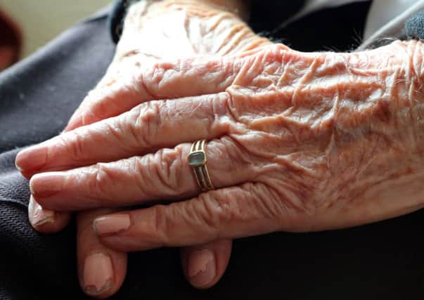 Older people and those with arthritis find it difficult to get eye drops successfully into their eyes. Picture: PA