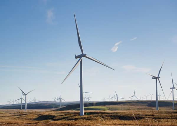 Wind farms have proved controversial in Scotland. Picture: John Devlin/TSPL