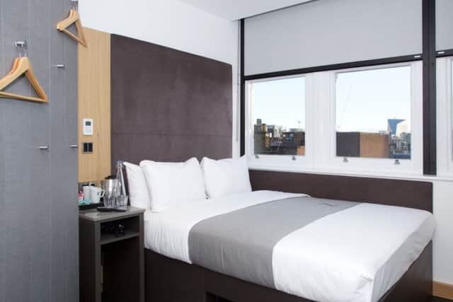 Double room at the Z City Hotel. Picture: Contributed