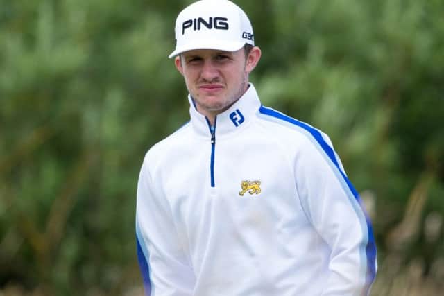 Drumoig's Connor Syme is through to the last four at Royal Aberdeen. Picture: Kenny Smith