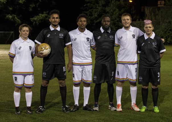 Players from more than 80 countries around the world have turned out for United Glasgow FC. Picture: Keir Laird