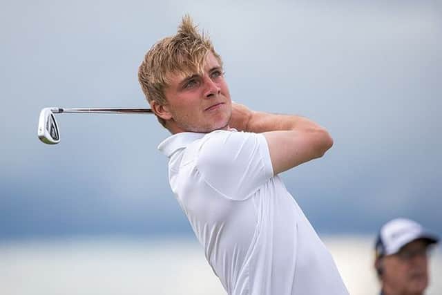 Nairn's Andrew Burgess is through to the Scottish Amateur Championship final at Royal Aberdeen, where he meets Windyhill's George Duncan. Picture: Kenny Smith