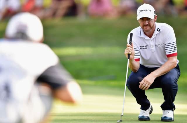 Jimmy Walker shares the halfway lead at Baltusrol with fellow American Robert Streb. Picture: Getty Images
