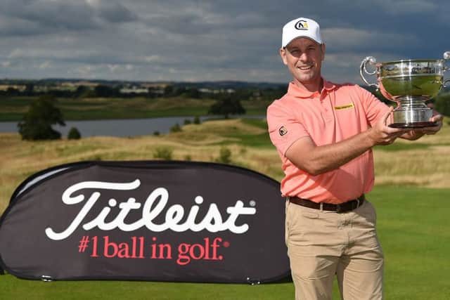 Ireland's David Higgins won the PGA Pros' Championship at The Oxfordshire. Picture: Getty Images