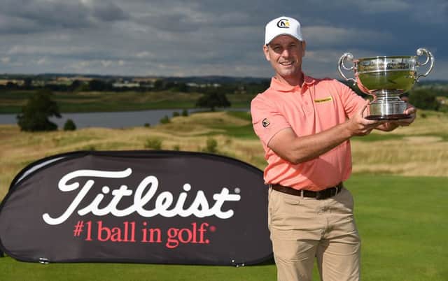 Ireland's David Higgins won the PGA Pros' Championship at The Oxfordshire. Picture: Getty Images