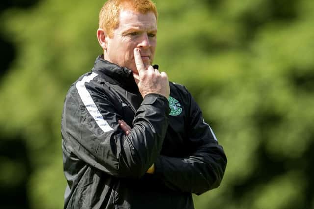 Neil Lennon  is looking forward to a Championship rivalry with Peter Houston. Picture: SNS Group