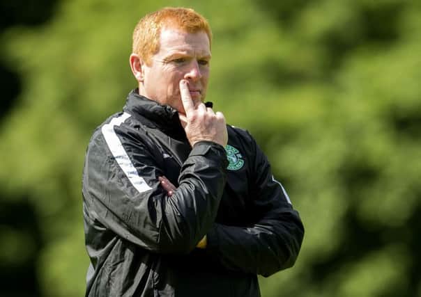 Neil Lennon  is looking forward to a Championship rivalry with Peter Houston. Picture: SNS Group