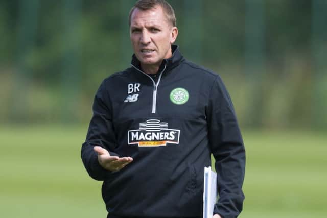 Celtic manager Brendan Rodgers spoke up for Efe Ambrose