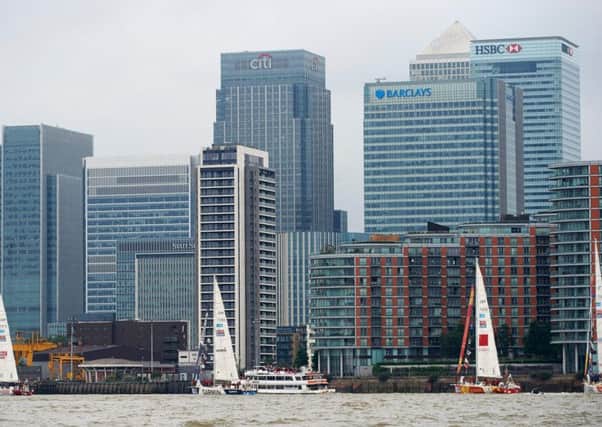 London's financial district is facing difficult times ahead. Picture: AFP/Getty Images