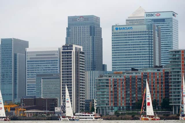 London's financial district is facing difficult times ahead. Picture: AFP/Getty Images