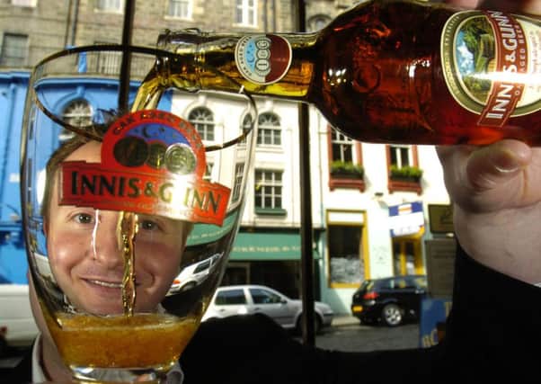 Innis and Gunn MD Dougal Sharp. Picture: Toby Williams