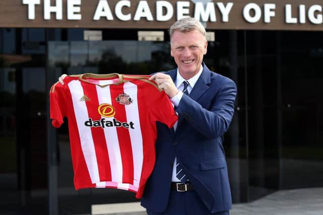 Sunderland have yet to sign any new recruits, but David Moyes will embark on a rebuilding mission. Picture: AFP/Getty