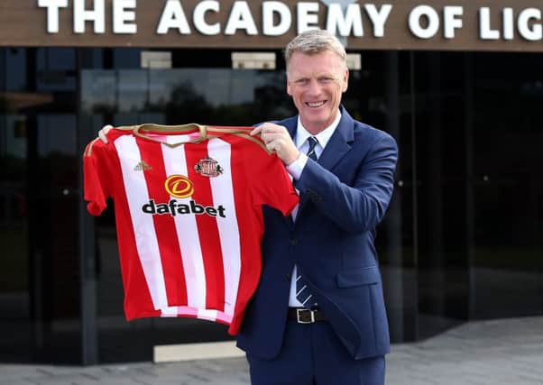 Sunderland have yet to sign any new recruits, but  David Moyes will embark on a rebuilding mission. Picture: AFP/Getty