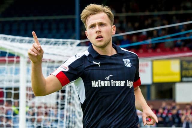 Greg Stewart has been heavily linked with a move away from Dundee. Picture: SNS