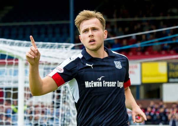 Greg Stewart has been heavily linked with a move away from Dundee. Picture: SNS