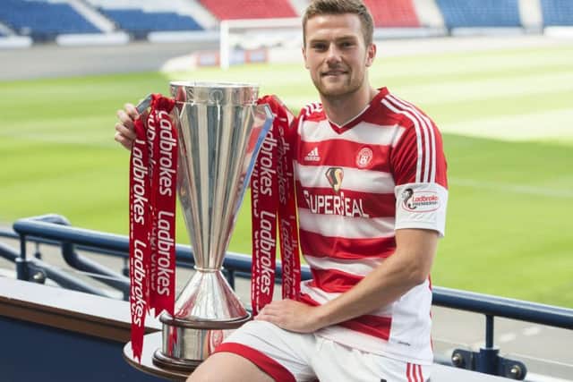 Hamilton captain Michale Devlin is out confound Accies' doubters. Picture: SNS