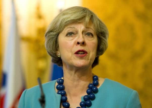 British Prime Minister Theresa May will say that refugees should claim asylum in the first safe country they reach. Picture: /AFP/Getty Images