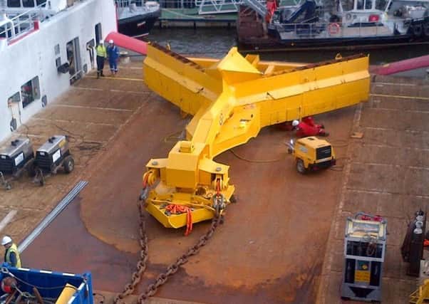 Ecosse Subsea will carry out extra trenching work in the Baltic Sea. Picture: Contributed