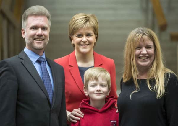 The Brain family face deportation despite widespready support, including from First Minister Nicola Sturgeon. Picture: Danny Lawson/PA Wire