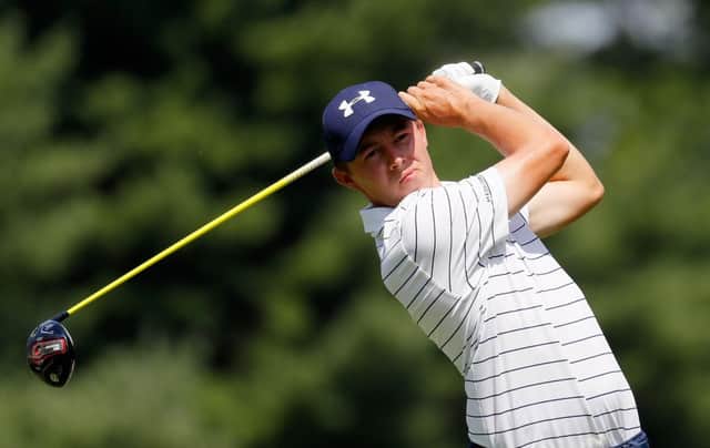 Englishman Matt Fitzpatrick is sitting in the last of nine automatic spots for the Ryder Cup heading into the Paul Lawrie Match Play at Archerfield Links. Picture: Getty Images