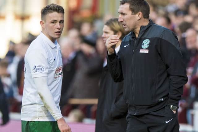 An association forged at Easter Road will be reignited as Scott Allan joins Rotherham manager Alan Stubbs on a seasons loan. Picture: SNS