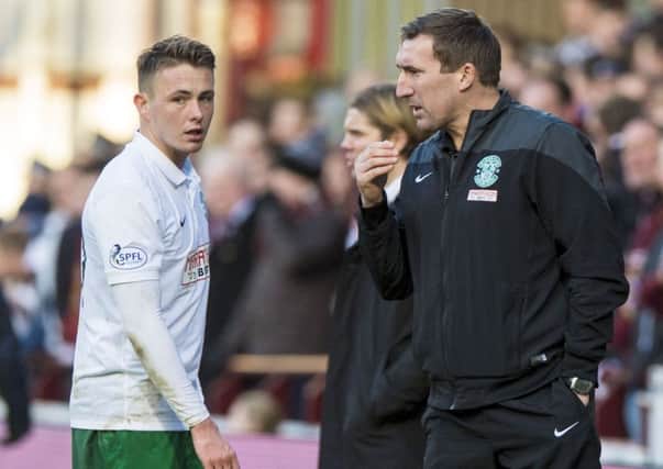 An association forged at Easter Road will be reignited as Scott Allan joins Rotherham manager Alan Stubbs on a seasons loan. Picture: SNS