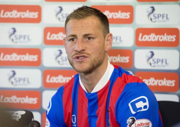 Inverness Caledonian Thistle's Gary Warren has backed his former team-mate Richie Foran to make a success of management. Picture: SNS