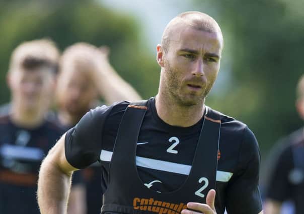 Dundee United's Sean Dillon says relegation was the most draining experience of his life. Picture: Craig Foy/SNS