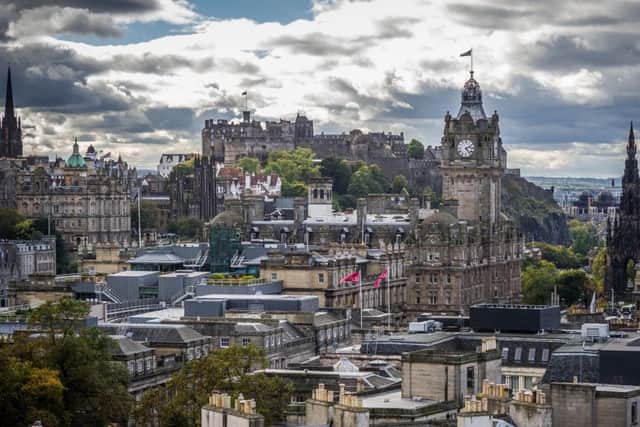 Average room rates in Edinburgh rose almost 11% in June. Picture: Steven Scott Taylor