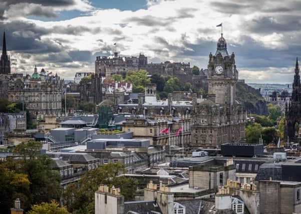 Average room rates in Edinburgh rose almost 11% in June. Picture: Steven Scott Taylor