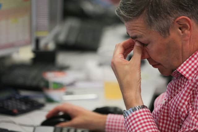 Equity funds were hardest hit. Picture: Daniel Leal-Olivas/AFP/Getty Images