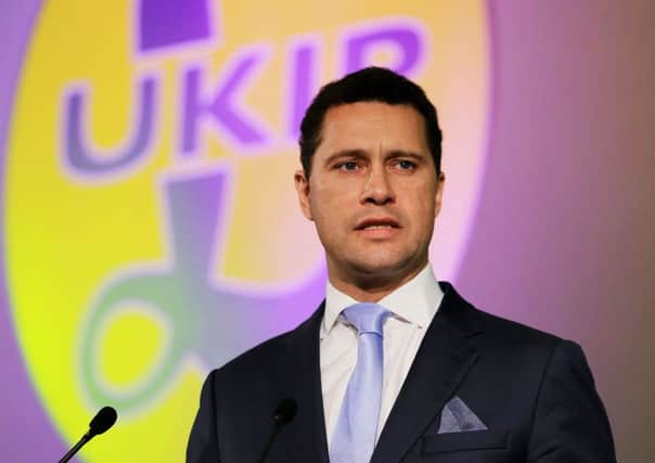 UKIP MEP Steven Woolfe is barred from standing in leadership race. Picture: Gareth Fuller/PA Wire