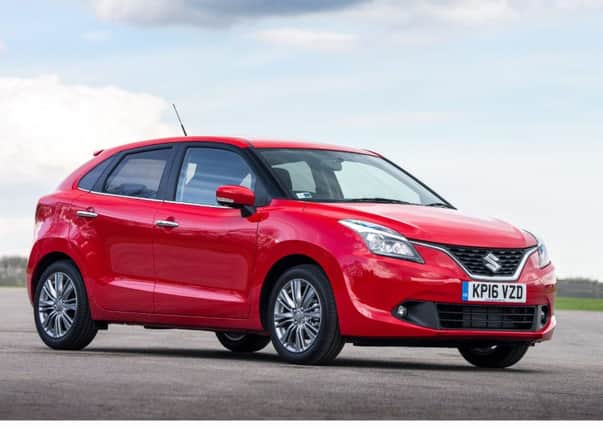 The Suzuki Baleno weighs less than a ton and feels quicker than its 11.4 seconds 0-62mph time