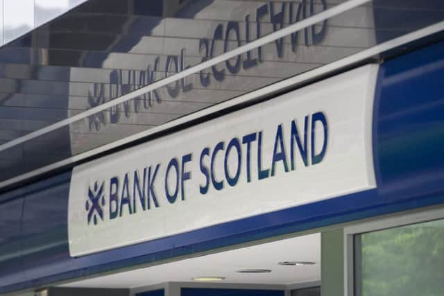 Bank of Scotland said there would be no compulsory job losses as a result of the closures. Picture: John Devlin