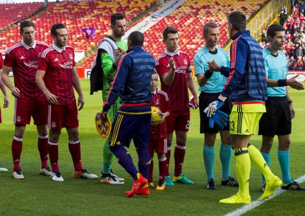 Aberdeen and Maribor will meet again in the Europa League tomorrow night. Picture: SNS