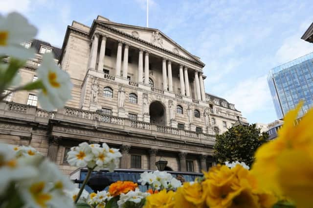 The Bank of England. Picture: PA