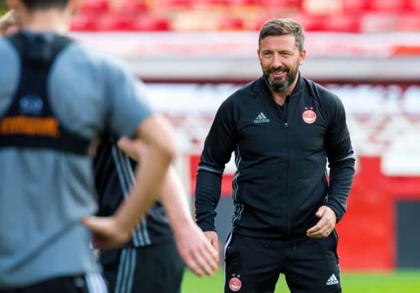 McInnes shrugs off criticism by Maribor player. Picture: SNS