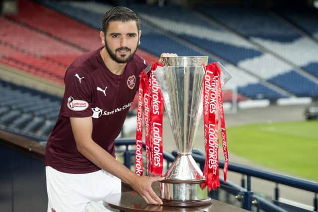 Hearts' Alim Ozturk believes his team are credible title challengers. Picture: Craig Foy/SNS