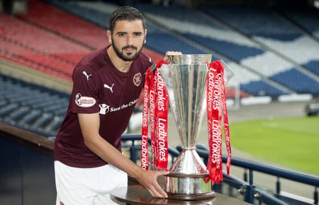 Hearts' Alim Ozturk believes his team are credible title challengers. Picture: Craig Foy/SNS