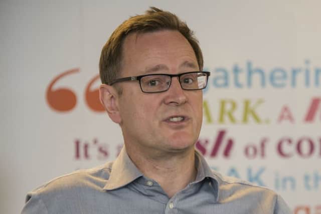 Johnston Press chief executive Ashley Highfield. Picture: Andrew O'Brien