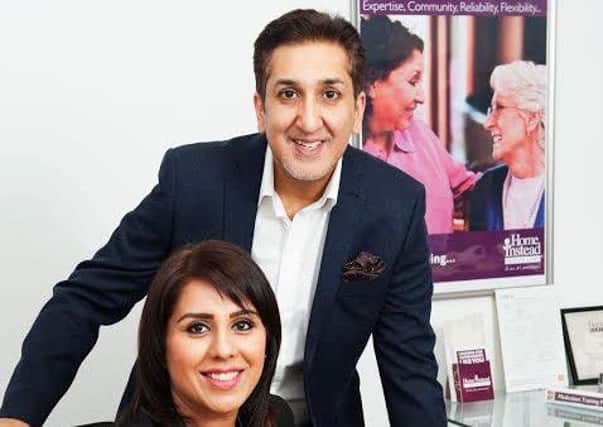 Suhail and Tasnim Rehan run two Glasgow franchises. Picture: Contributed