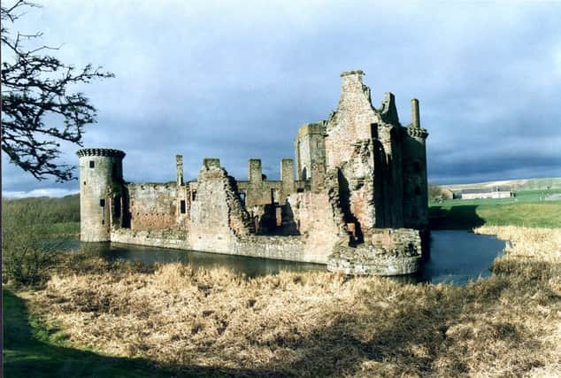 Caerlaverock Castle, near Dumfries, was once the stronghold of Clan Maxwell. Picture: Hamish Campbell/TSPL